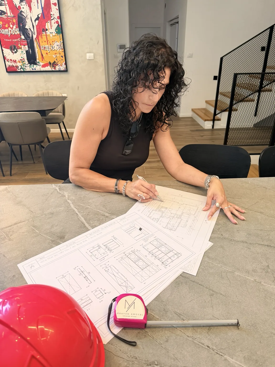Design process and site supervision